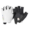 Rockbros TLS004 ROAD TO SKY kurze stoßdämpfende Fahrradhandschuhe M, Weiß