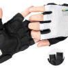 Rockbros TLS004 ROAD TO SKY kurze stoßdämpfende Fahrradhandschuhe S, Weiß