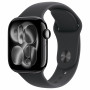 Apple Watch Series 11 GPS + Cellular (5G) 42 mm Aluminiumgehäuse, schwarz, M/L, MF854QL/A