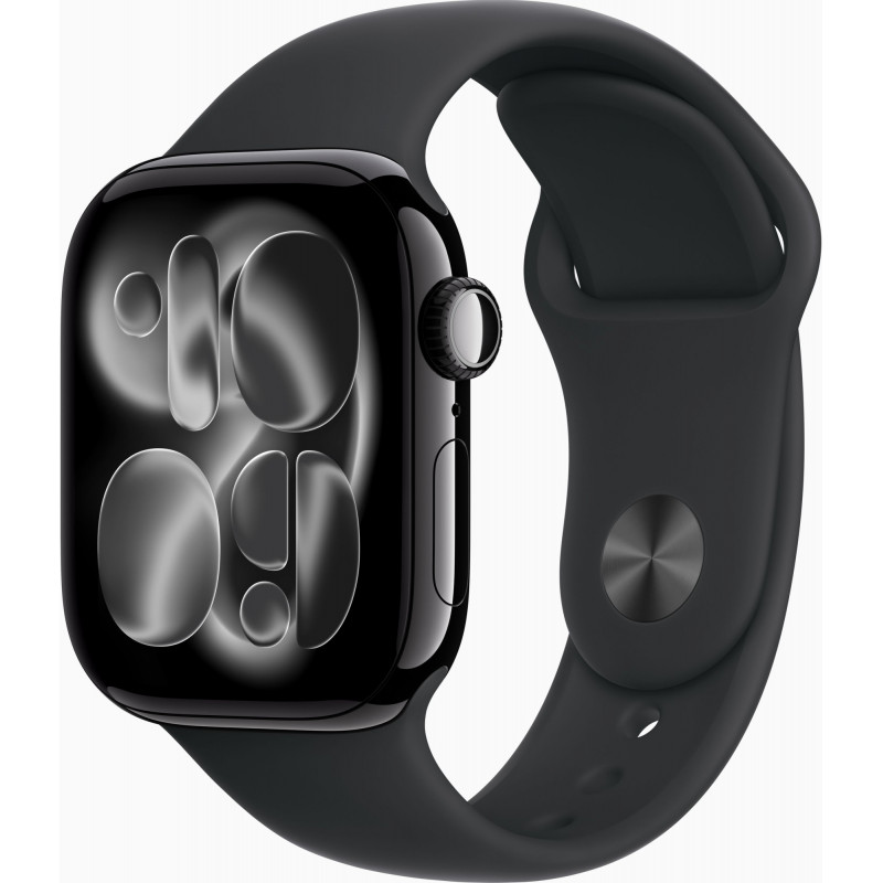 Apple Watch Series 11 GPS + Cellular (5G) 42 mm Aluminiumgehäuse, schwarz, M/L, MF854QL/A