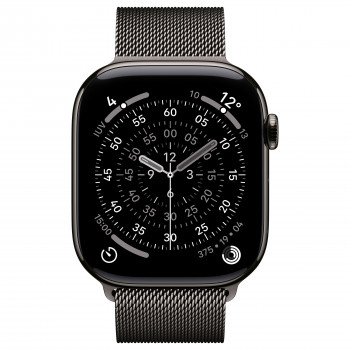 Apple Watch Series 11 GPS + Cellular 5G 42mm Titangehäuse, Gold, MFD44QL/A
