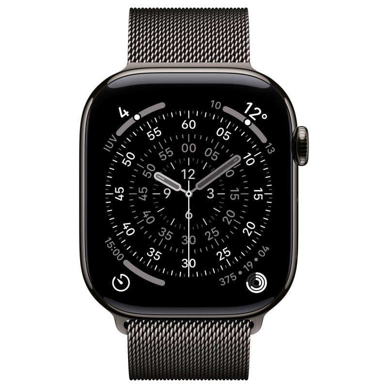 Apple Watch Series 11 GPS + Cellular 5G 42mm Titangehäuse, Gold, MFD44QL/A