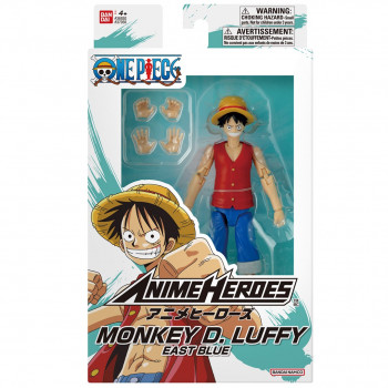Bandai Anime Heroes One Piece - Monkey D. Luffy East Blue Actionfigur