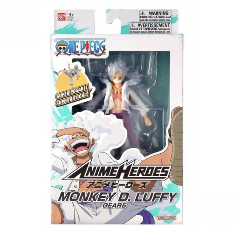 Bandai Anime Heroes One Piece - Monkey D. Luffy GEAR 5 Actionfigur