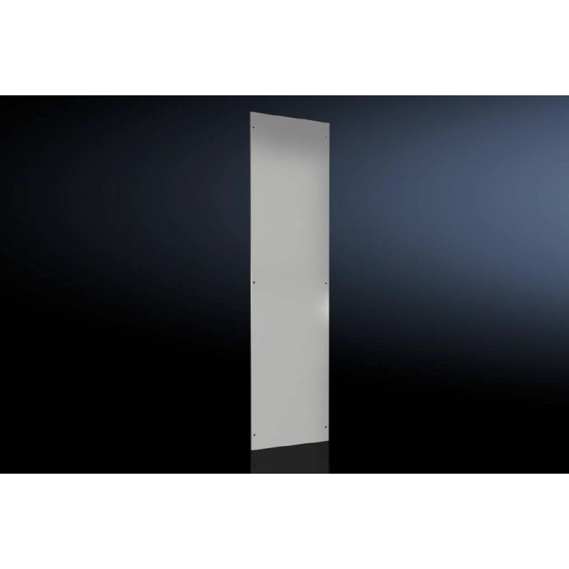 Rittal VX 8126245 Seitenwand, verschraubbar, für H x T 2200 x 600 mm, RAL 7035 (2 Stk.)