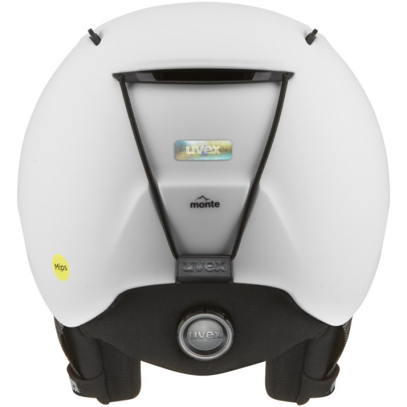 UVEX Monte LT MIPS Skihelm, 54-62 cm, Weiß