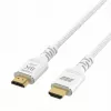 EFB Elektronik HDMI-21-00010 HDMI-Kabel Ultra High Speed, 8K60Hz, 48 Gbit/s, 1 m, Weiß, kompatibel mit HDMI 2.1/2.0