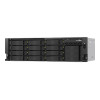 QNAP TS-h1655XeU-RP-8G 16-Schacht Rack-NAS mit geringer Bautiefe, 8 GB RAM, 2x 10GbE, redundantes Netzteil