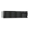 QNAP TS-h1655XeU-RP-8G 16-Schacht Rack-NAS mit geringer Bautiefe, 8 GB RAM, 2x 10GbE, redundantes Netzteil