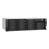 QNAP TS-h1655XeU-RP-8G 16-Schacht Rack-NAS mit geringer Bautiefe, 8 GB RAM, 2x 10GbE, redundantes Netzteil