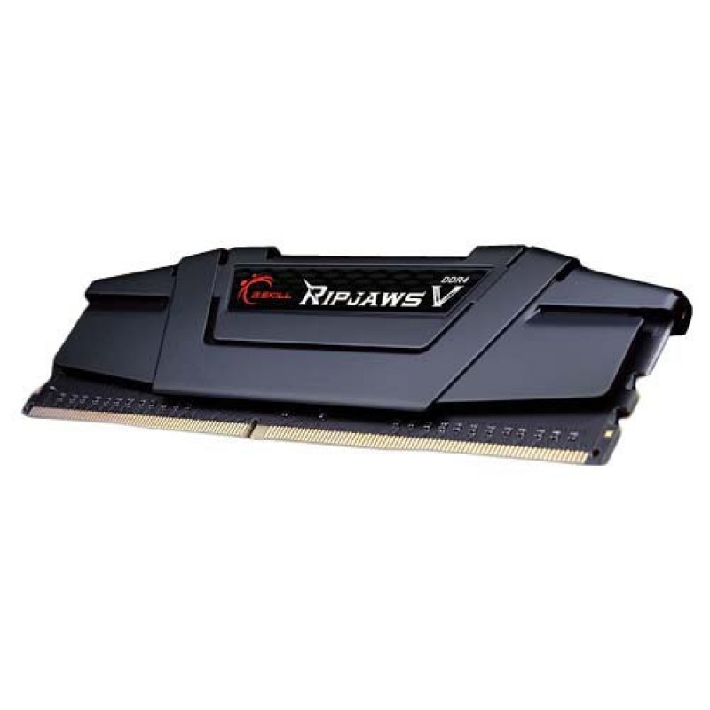 G.Skill Ripjaws V F4-3200C16S-8GVKB Speichermodul, 8 GB, DDR4, 3200 MHz, CL16, 288-Pin-DIMM, Schwarz