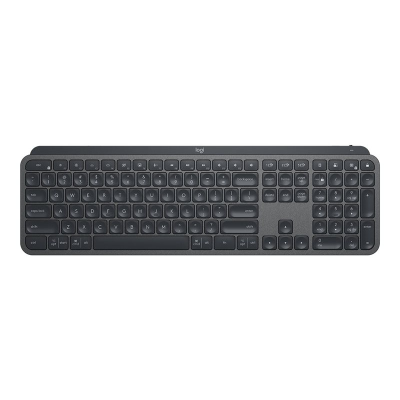 Logitech MX Keys Combo for Business Tastatur-und-Maus-Set (920-010929), Graphit, italienisches QWERTY