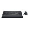 Logitech MX Keys Combo for Business Tastatur-und-Maus-Set (920-010929), Graphit, italienisches QWERTY