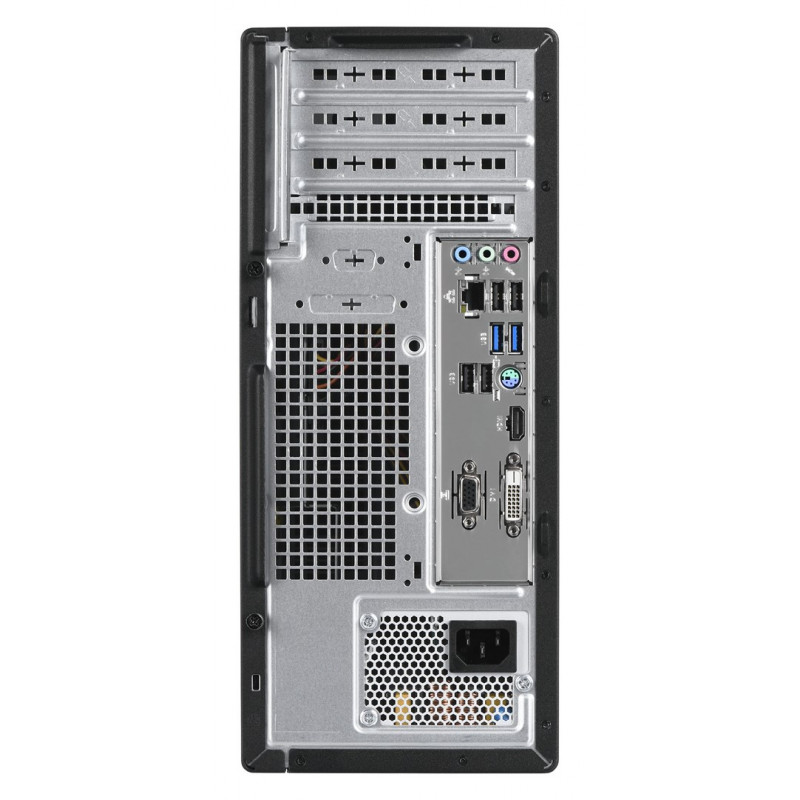 Actina Prime i3-12100 Mini Tower PC, Intel Core i3-12100, 8 GB DDR4 RAM, 512 GB SSD, Windows 11 Home, Schwarz