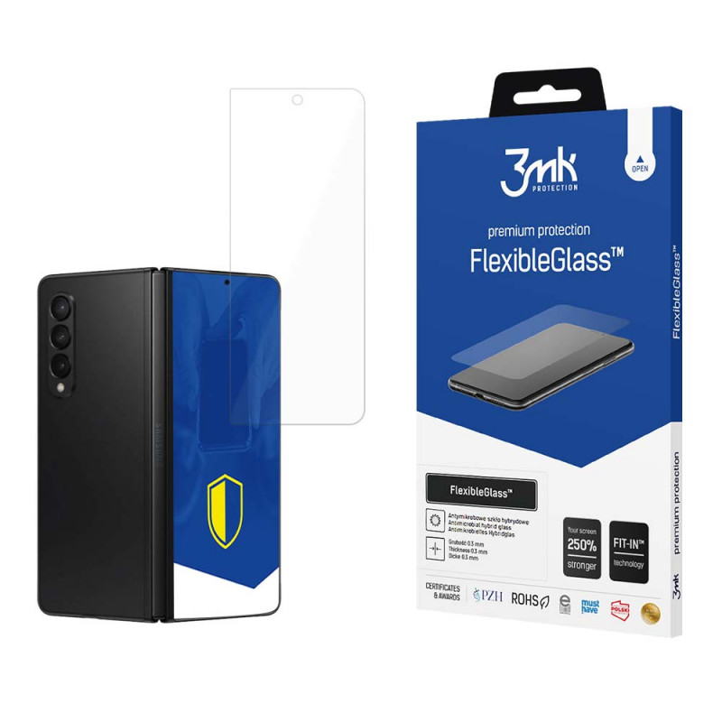 3MK FlexibleGlass Samsung Galaxy Z Fold 5 Displayschutz für die Vorderseite