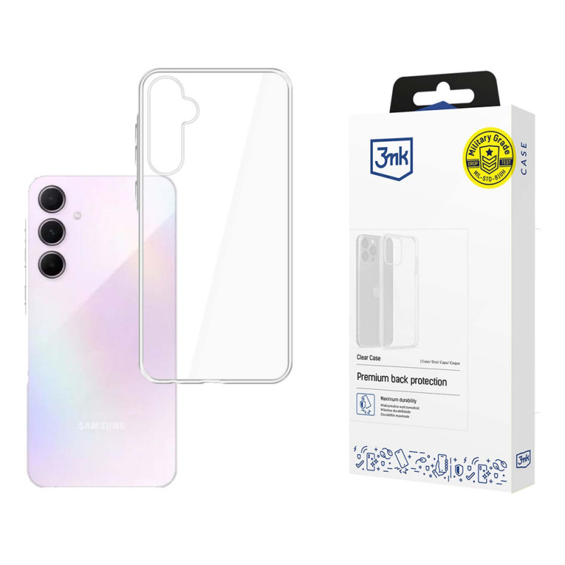 3MK Clear Case Samsung Galaxy M35 5G, durchsichtig