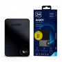 3MK HARDY MagSynergy Ni+ Powerbank, 5,000 mAh, 22.5 W, USB 1C1L, schwarz, universal