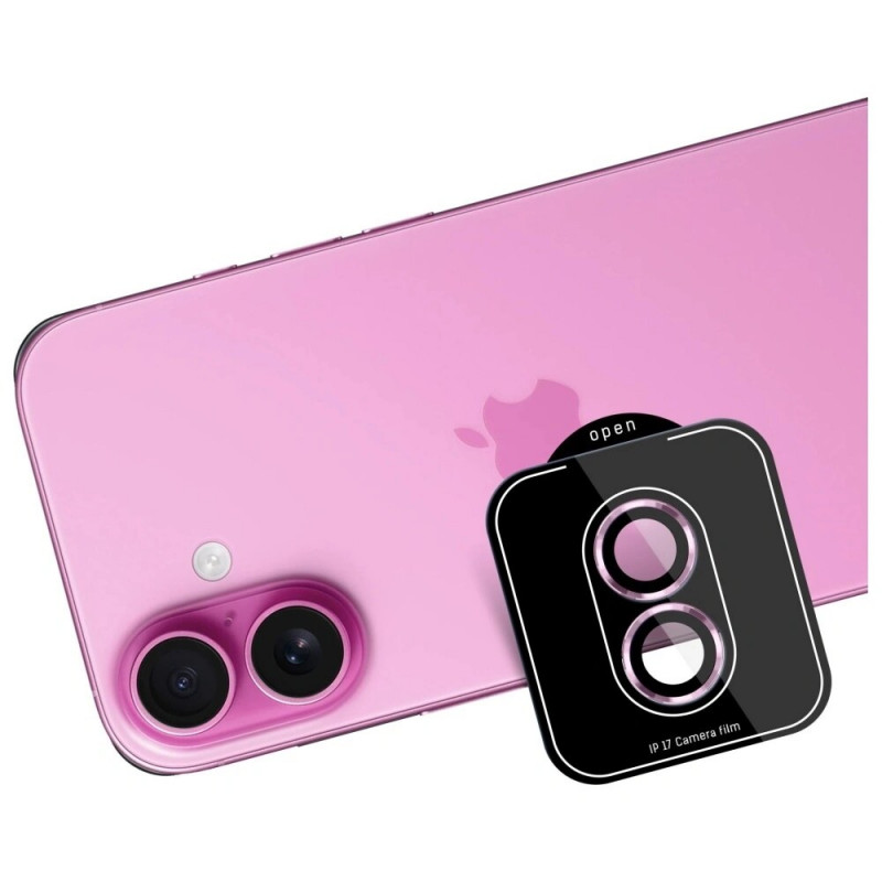 3MK Lens Protection Pro Kameraobjektiv-Panzerglas für Apple iPhone 17, Violett