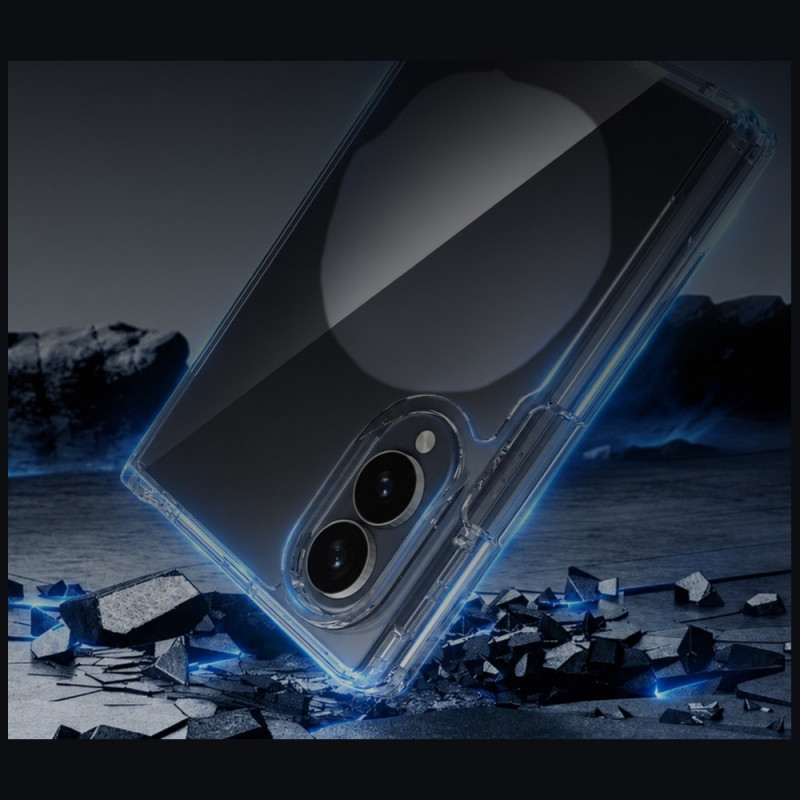 3MK Armor Case Samsung Galaxy Z Fold 8 Wide Hülle, transparent