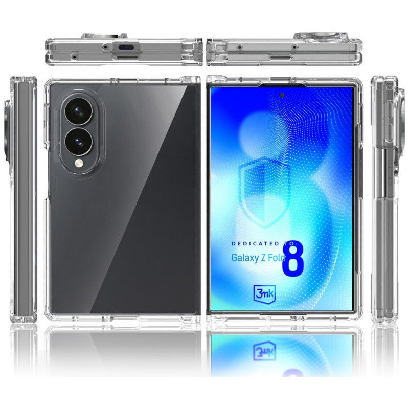 3MK Armor Case Samsung Galaxy Z Fold 8 Wide Hülle, transparent