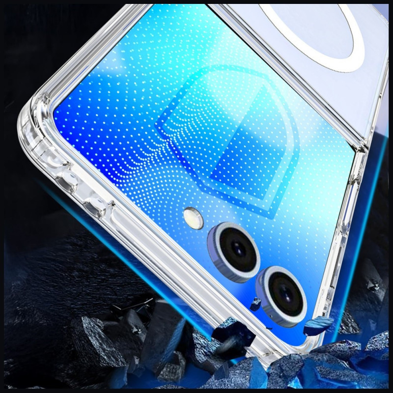 3MK Armor MagCase Samsung Galaxy Z Flip8, durchsichtig
