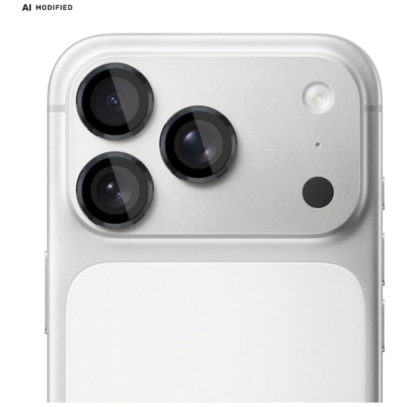 3MK Lens Protection Pro Apple iPhone 18 Pro / 18 Pro Max Kameraobjektivschutz, gehärtetes Glas, Schwarz