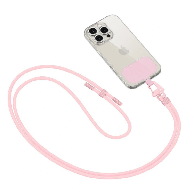 Tech-Protect C5S Seil-Umhängeband, Babyrosa