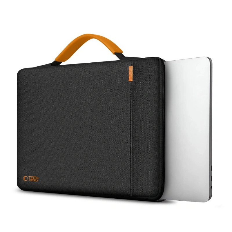 Tech-Protect Defender RS Laptoptasche 15-16 Zoll, Schwarz