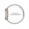 Tech-Protect Stainless Edelstahlarmband für Apple Watch 8 / 9 / 10 / 11 / 12 / SE / Ultra (44 / 45 / 46 / 49 mm), Silber
