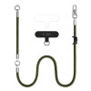 Tech-Protect C10S Rope Crossbody & Wrist Handyband-Set, Olivgrün/Titan