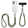 Tech-Protect C10S Rope Crossbody & Wrist Handyband-Set, Olivgrün/Titan
