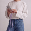 Tech-Protect C5SD Handyband zum Umhängen aus Seil, 80 cm, Lavendel