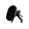 Tech-Protect MM15W-V6 magnetische MagSafe stabile Lüftungs-Autohalterung mit 15W kabellosem Ladegerät, Schwarz