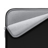 Tech-Protect NeoSlim THP3383 Laptop-Hülle 13-14 Zoll mit Zubehörtasche, Schwarz