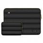 Tech-Protect Puffy THP3482 Laptop-Hülle 15-16" mit Zubehörtasche, Schwarz