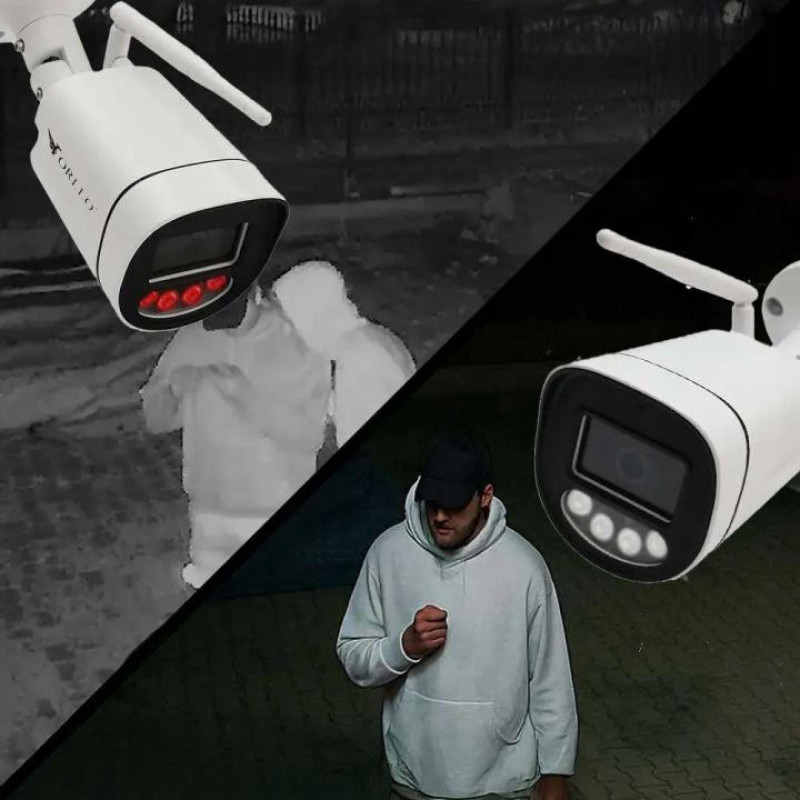 Orllo Z1 Tubus-IP-Kamera, 4K, 8MP, Wi-Fi