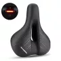 Rockbros 38218916002 MTB-Fahrradsattel mit Lampe, schwarz