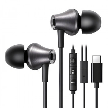 Ugreen EP105 USB-C kabelgebundene In-Ear-Kopfhörer, 1.2 m, schwarz
