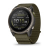 Garmin Enduro 4 GPS-Smartwatch mit dunkeloliv ComfortFit Stoffarmband (010-04799-01)