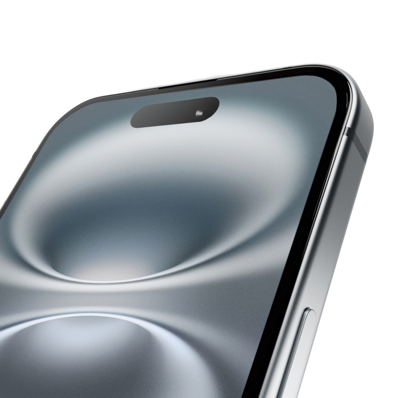 PURO Frame Panzerglas mit Rahmen für iPhone 16 Plus