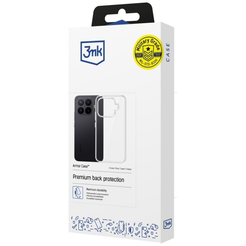 3MK Armor Hülle Xiaomi 17T Pro, transparent