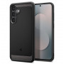 Spigen Rugged Armor Hülle für Samsung Galaxy S25 FE, Mattschwarz