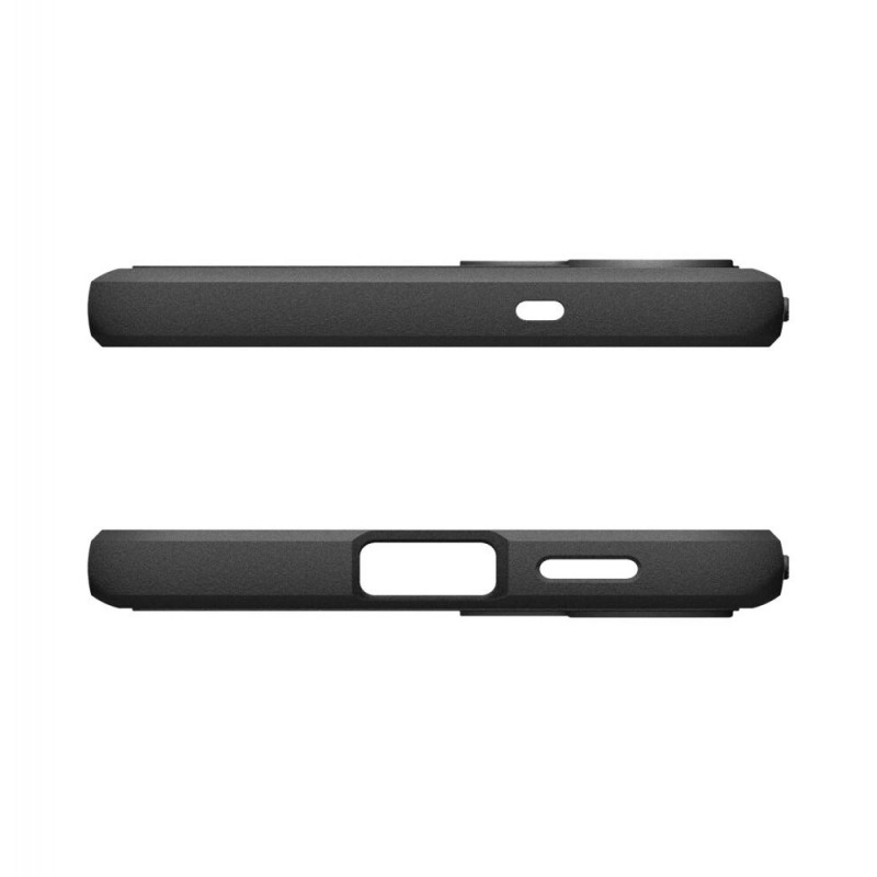 Spigen Rugged Armor Hülle für Samsung Galaxy S25 FE, Mattschwarz