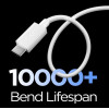 Spigen EB6015AC Essential USB-C-Kabel 60W 150 cm, Weiß