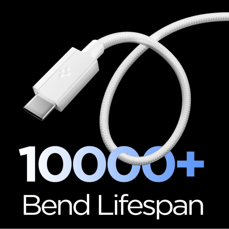 Spigen EB6015AC Essential USB-C-Kabel 60W 150 cm, Weiß