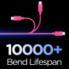 Spigen EB6010CC Essential USB-C-auf-USB-C-Kabel 60W 100 cm, Pink