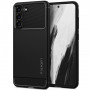 Spigen Rugged Armor Hülle für Samsung Galaxy S21 FE, Mattschwarz