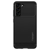 Spigen Rugged Armor Hülle für Samsung Galaxy S21 FE, Mattschwarz