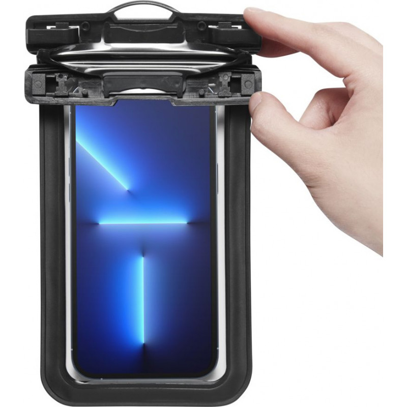 Spigen A601 Aqua Shield universelle wasserdichte Hülle, schwarz