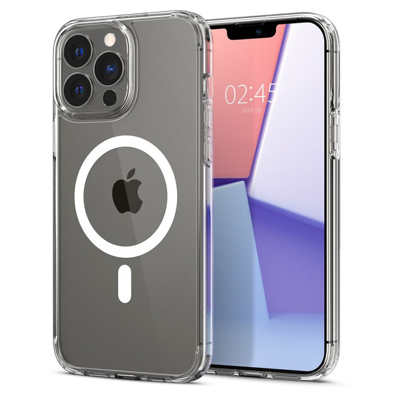 Spigen Ultra Hybrid Mag MagSafe Apple iPhone 13 Pro Hülle, Weiß